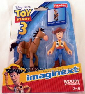 New Toy Story 3 Imaginext Woody Bullseye
