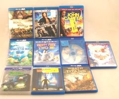 Wholesale Lot of 10 Blu Ray 3D Movies Multi Title