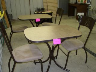 CAFE TABLES WITH CHAIRS.BRAND NEW VERY PRETTY