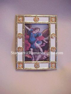  Feodorovna Imperial Presentation Frame with St. Michael the Archangel