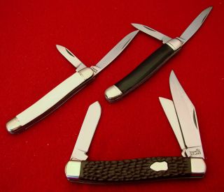 Imperial Knife Three Knives Traders Special 1980s Neat Variety
