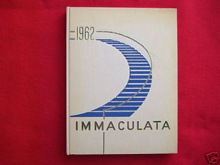 1962 Immaculata High School Yearbook Detroit MI
