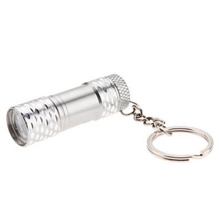 Mini 3 LED White Light Taschenlampe mit Schlüsselanhänger (3xAG13