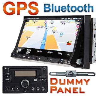 In Dash Double 2 Din GPS Navigation Car CD DVD Player Touch Screen TV