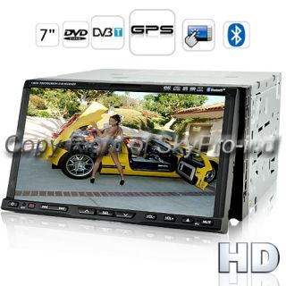 in Dash Touch Screen GPS Bluetooth TV DVD Radio AT69