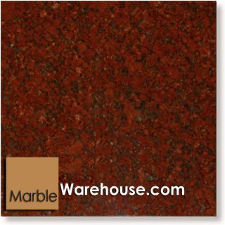 12x12 Imperial Red Polished Granite Tile Floor