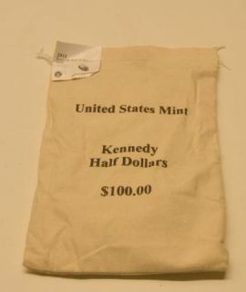 United States Mint SEALED Bag of 200 Kennedy Half Dollars P D 2011
