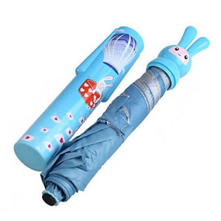 USD $ 18.39   Cute Rabbit Pattern Balloon Style Mini Folding Umbrella