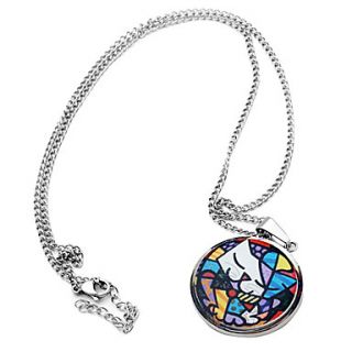 USD $ 17.19   316L Stainless Steel Retro Cat Necklace Pendant Chain
