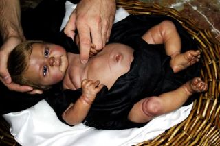 Pretty Reborn) REBORN BABY GIRL DOLL SERAPHINA BY ELISA MARX + TUMMY