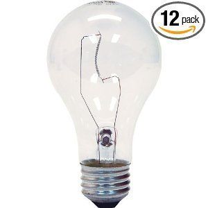  Crystal Clear Standard Incandescent Decorative Light Bulb 90424