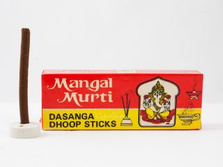  Murti Dhoop Incense 30 Gram Indian Incense w Ceramic Burner