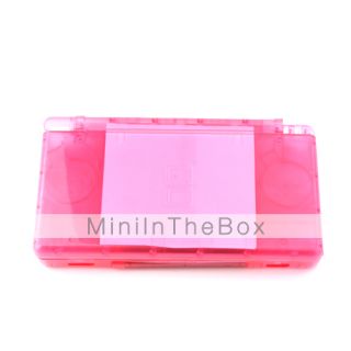 USD $ 12.29   Full Replacement Housing Case for NDSL Transparent Red