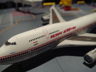 Air India Airlines Boeing 747 400 Diecast Metal 1 500 Scale Extreme