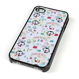USD $ 2.29   Simple Pattern Dull Polish Hard Case for iPhone 4 and 4S