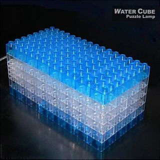 USD $ 28.99   Water Cube Puzzle Lamp,