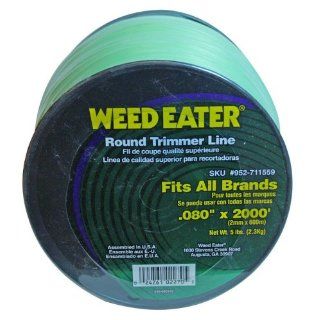 Weed Eater 952711559 0.080 Inch by 2000 Foot Bulk Round String Trimmer