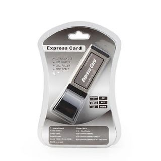 USB 2.0 + 2 * porta 1394a 34 milímetros adaptador express card para