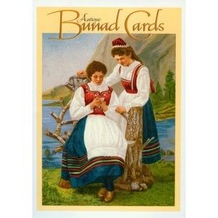 Norway Antique Bunad Cards Set New