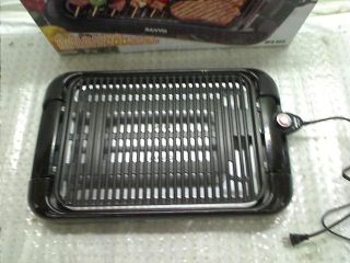 Sanyo HPS SG3 200 Square inch Electric Indoor Barbeque Grill Black