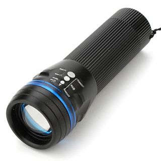 USD $ 7.19   SA 37 100 Lumen 3W 3 Mode LED Zoom Flashlight (White and