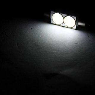 EUR € 4.31   39 millimetri 2w 5050 SMD 2 led bianco lampadina siluro