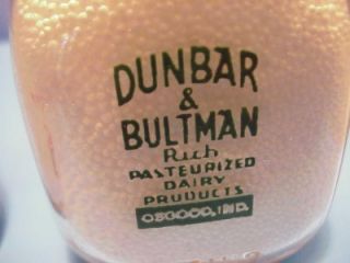 Evans Brothers Dairy Cumberland R I Dunbar Bultman Indiana 1 2 Pint