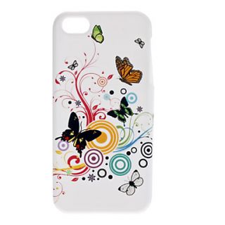 EUR € 4.41   Colorful Case motif papillon souple pour iPhone 5