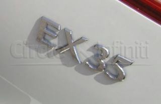 New Infiniti 2008 EX35 Rear Hatch Emblem Badge