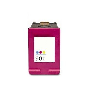 HP 901 Tri Color CC656AN Remanufactured Ink Cartridge 883585702619
