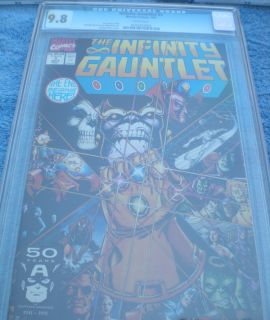 INFINITY GAUNTLET #1, CGC  9.8, NM/M, Thanos, Avengers, 1991 , more