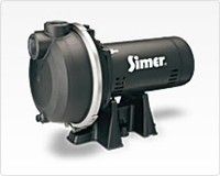 Simer 3415P Thermoplastic Sprinkler System Pump 1 1 2 HP Pentair Water