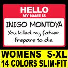 Hello My Name Is Inigo Montoya T Shirt Funny Vtg 80s W