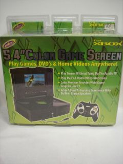Intec 5 4 Color Game Screen for Xbox Games DVD Home Videos Brand New