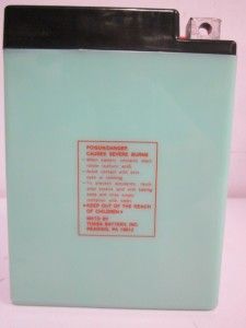 Interstate Batteries Motorcycle Battery B38 6A 5496