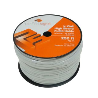 250 ft In Wall 14 / 4 14 AWG Gauge 4 Conductor Speaker Wire Cable CL2