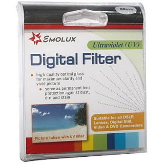 USD $ 14.29   Emolux UV 58mm Protector Filter,