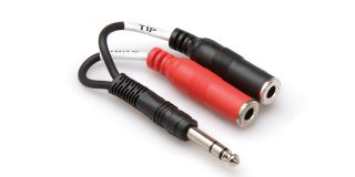 Hosa ypp 117 Y Cable 1 4 TRS 1 4 TSF