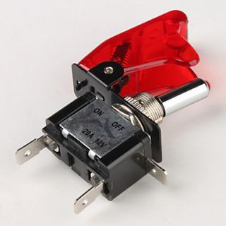 USD $ 9.59   Flip Cover Nitrous Arming Switch with Red LED Indicator