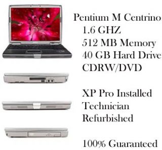 Dell Latitude D600 Laptop Pentium M Processor Warranty