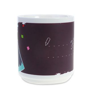 USD $ 23.59   Christmas Tree Wish Writing Color Changing Porcelain Cup