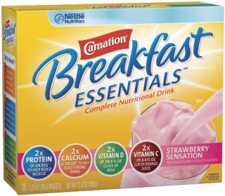 Nestle Carnation Instant Breakfast Essentials, Strawberry Sensation