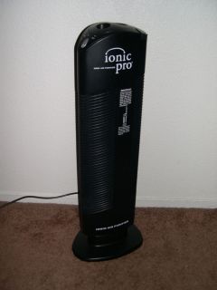 Ionic Pro Turbo CA500B Air Purifier Black Clean and Quiet VGC