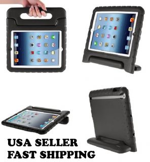 Children Kids Thick Foam iPad Case Stand with Handle Black