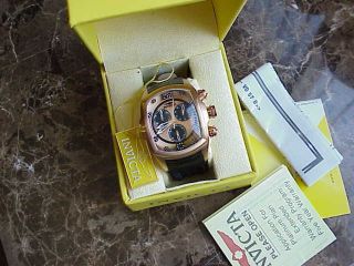Mens Invicta Watch Lupah Leather 6743