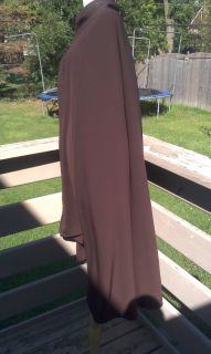 Brown Khimar Abaya Jilbab Niqab Somali Saudi Hijab Long Muslim Dress