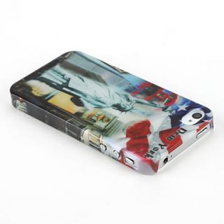 USD $ 2.69   Statue of Liberty Pattern Hard Case for iPhone 4 and 4S
