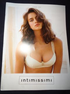 Intimissimi Catalog Irina Sheik Victorias Secret Summer 2009 Brand