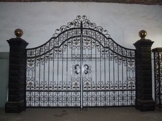 Victorian Style Cast Iron Driveway Gates Gate 79