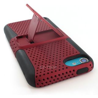  Hybrid Gel Hard Case Cover Kickstand for Apple iPod Touch 5 5g